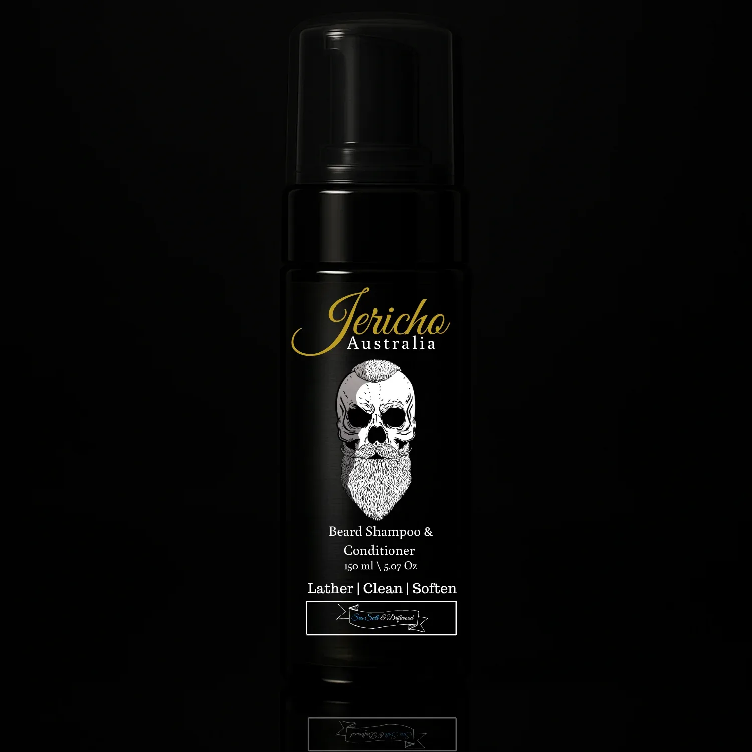 Jericho 2 in 1 Beard Shampoo & Conditioner 150ml Sea Salt & DriftWood