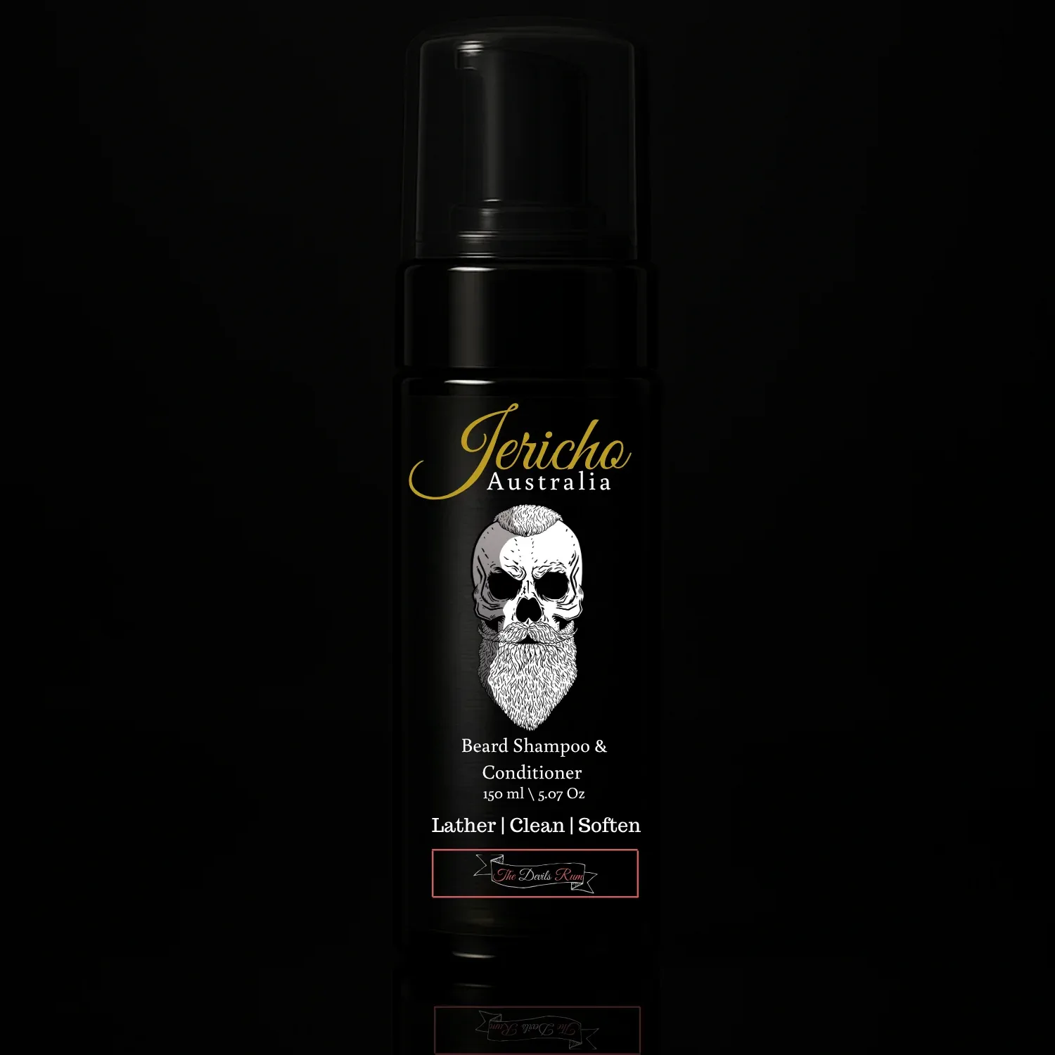 Jericho 2 in 1 Beard Shampoo & Conditioner 150ml The Devils Rum